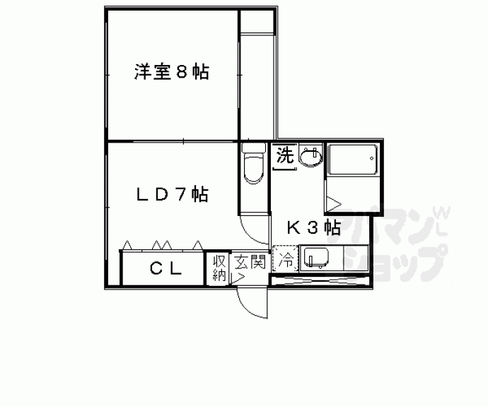 【カステロレヴィーＰＡＲＴⅠ】間取