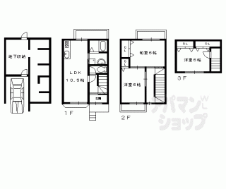 【上賀茂西河原町貸家】