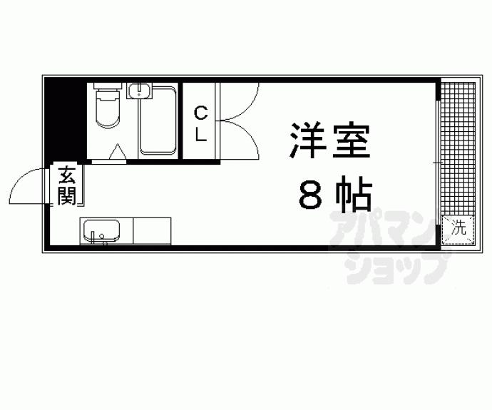 【ヤスミマンション】間取