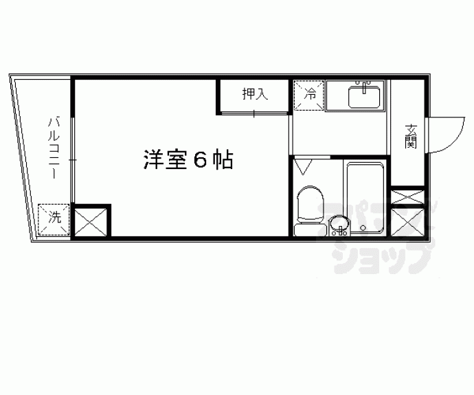 【カルフール北村】間取