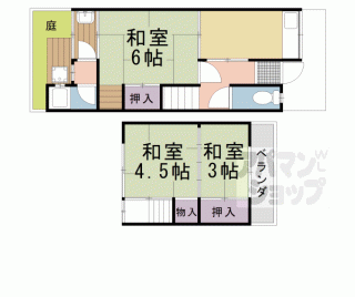 【上賀茂今井河原町６２貸家】