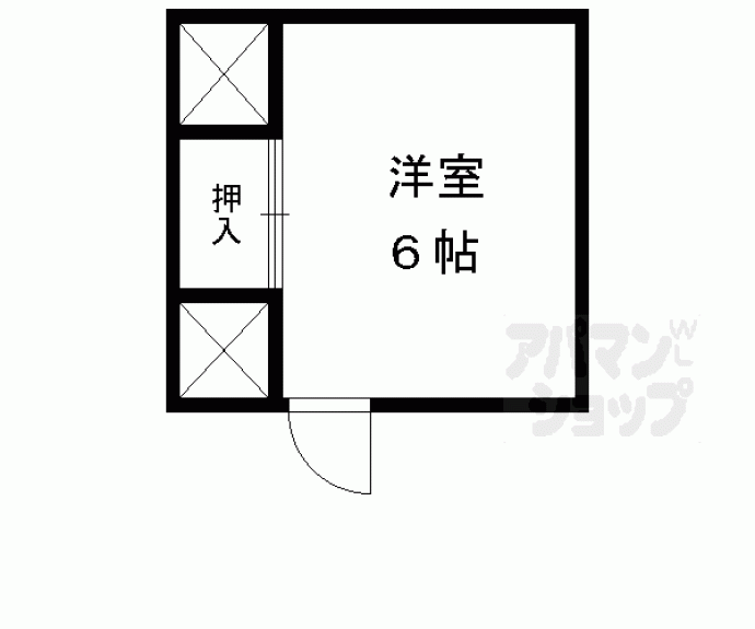 【上賀茂アパート】間取