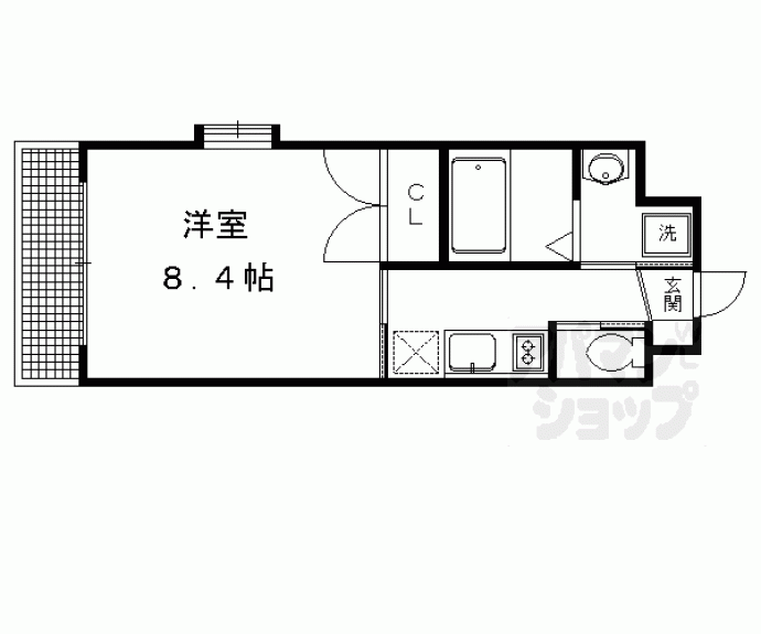 【大宮北林町マンション】間取