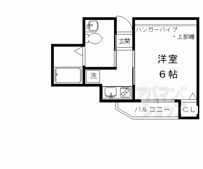 【チェルシー烏丸紫明】間取