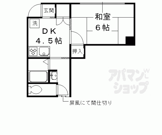 【コミュニティホール金閣】間取