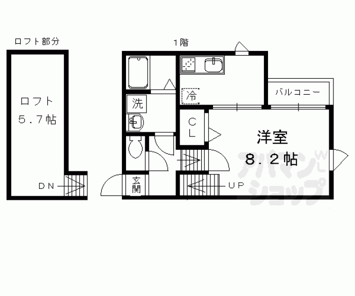 【ディモラデルノドＩＩ】間取