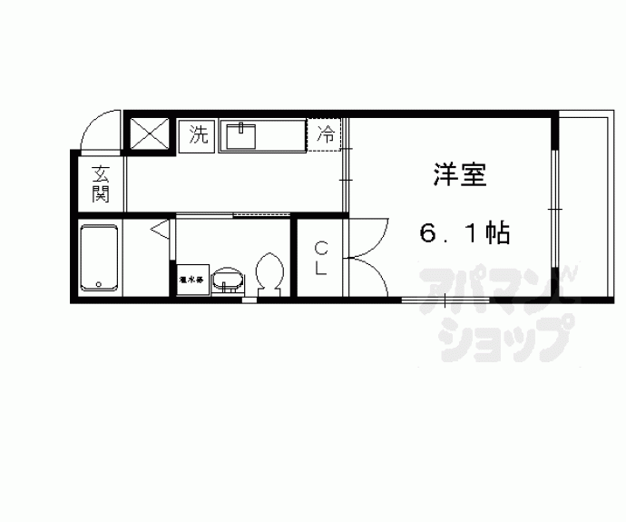 【シエルコート北大路】間取