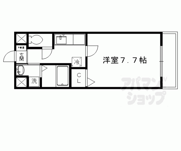 【コーポ　エル】間取