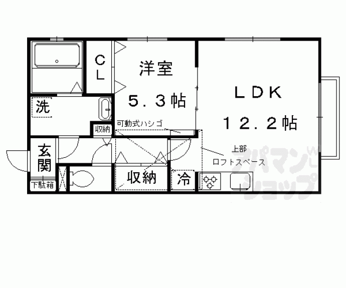 【エスペランサ鴨川】間取