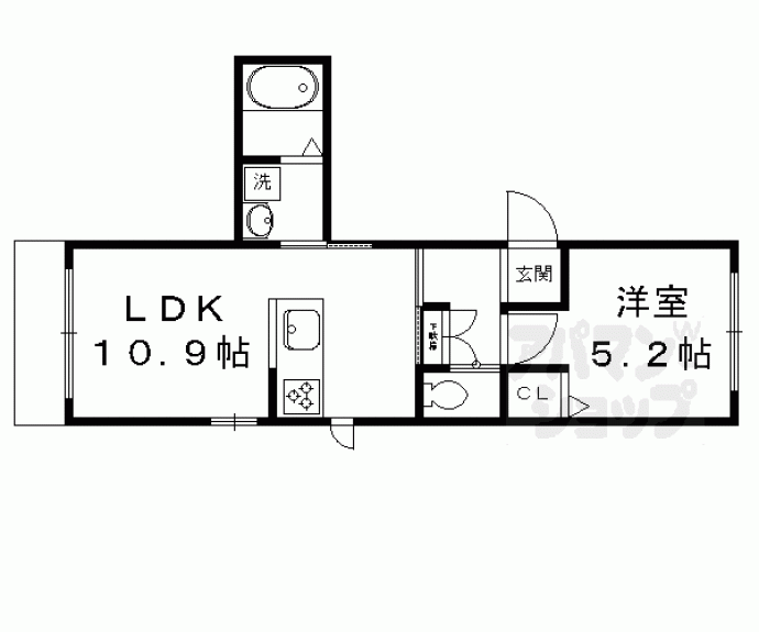 【アイリス上賀茂】間取