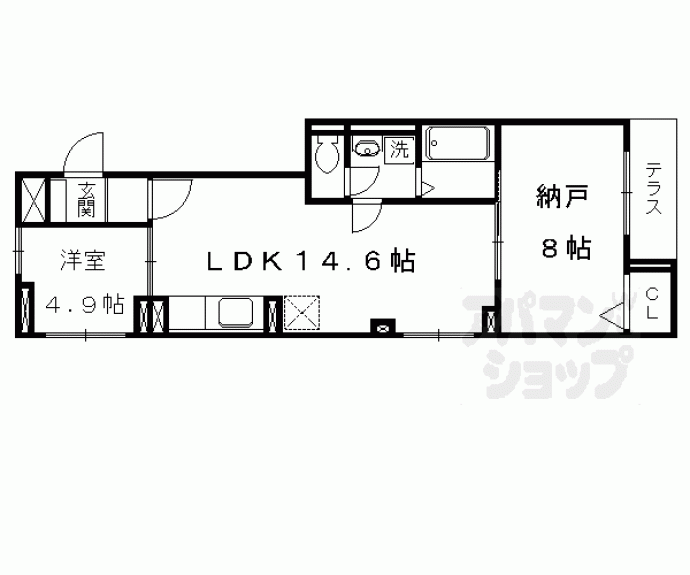 【Ｆｉｏｒｅ　紫竹】間取