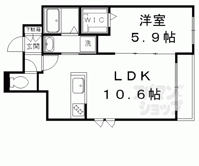 【カルヴァドス北山】間取