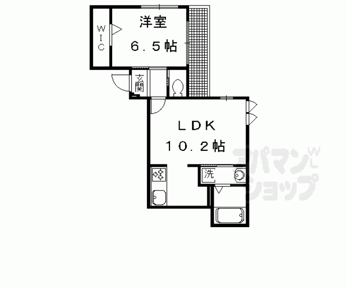 【カルヴァドス北山】間取