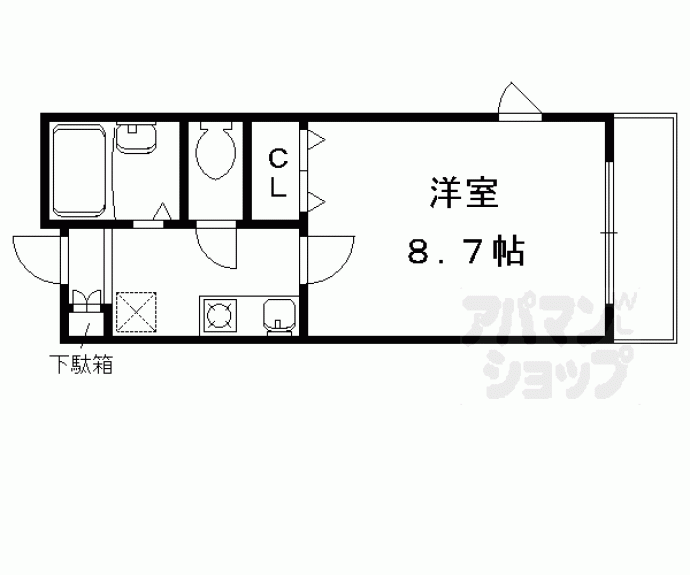 【カレラ・デ・ノルテ】間取