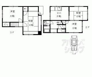 【出雲路俵町４－４貸家】