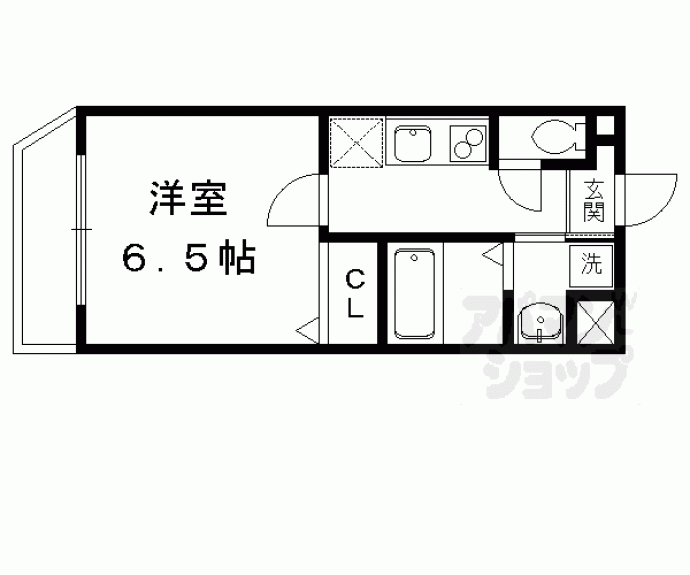 【シエルコート紫野】間取