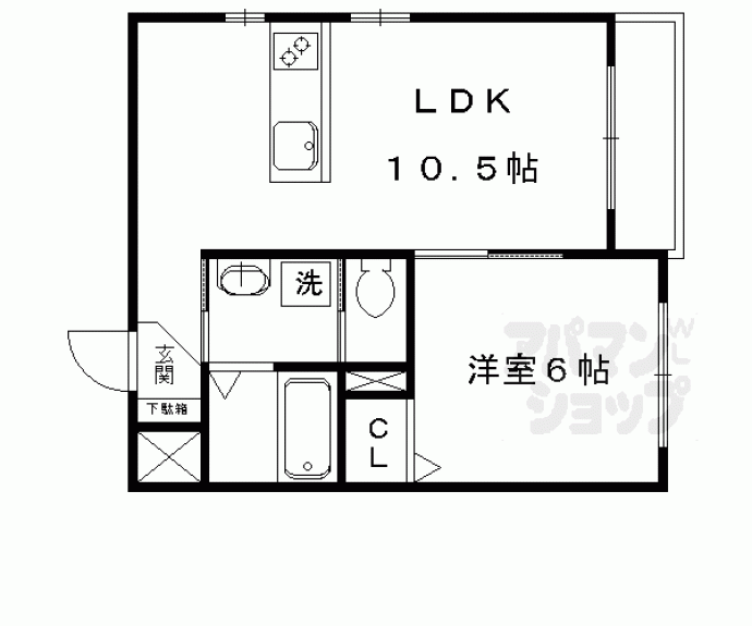 【アルテミス北大路】間取