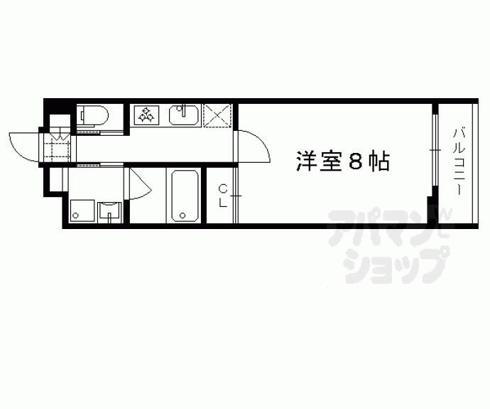 【紫竹大門町マンション】間取