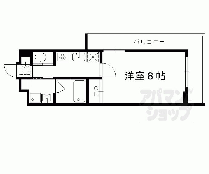 【紫竹大門町マンション】間取