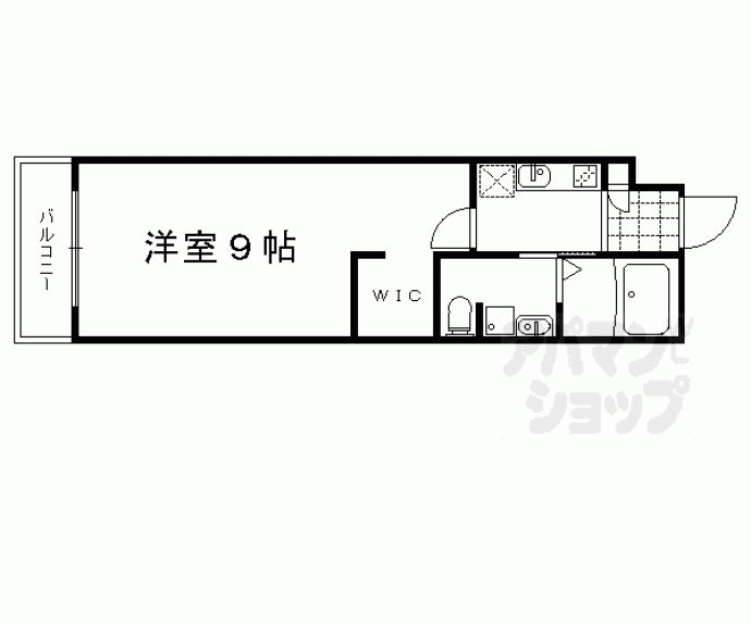 【Ｈａｎａｎｏｋｉ　ＦＬＡＴ】間取