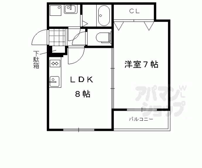 【ベルビュー北山】間取