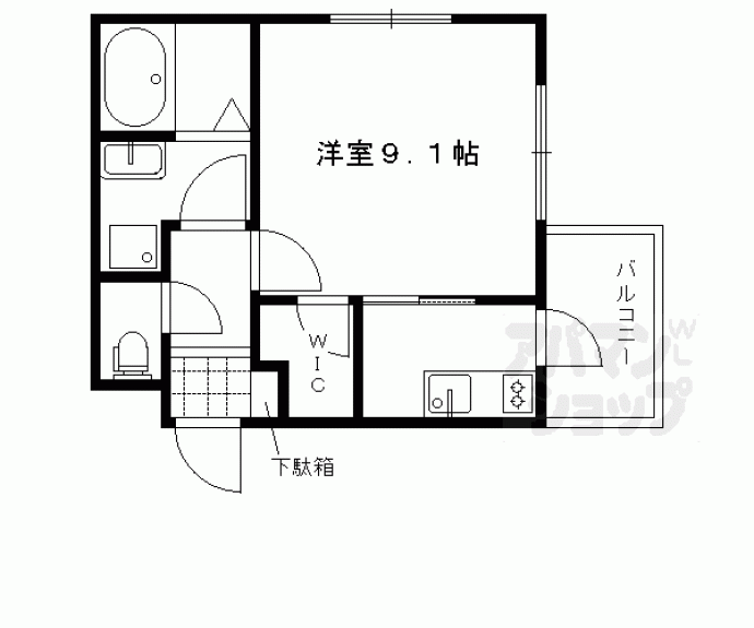 【ベルビュー北山】間取