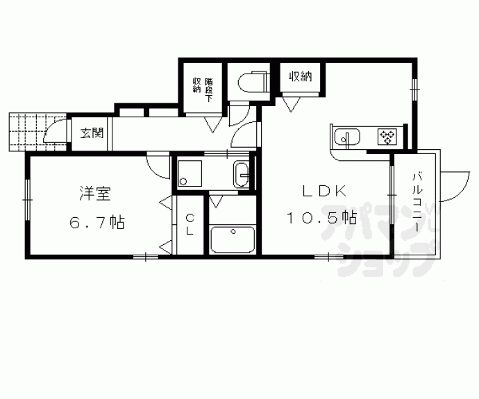 【グレイス北山】間取