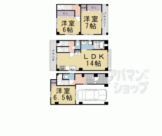 【紫野西御所田町３６－５貸家】