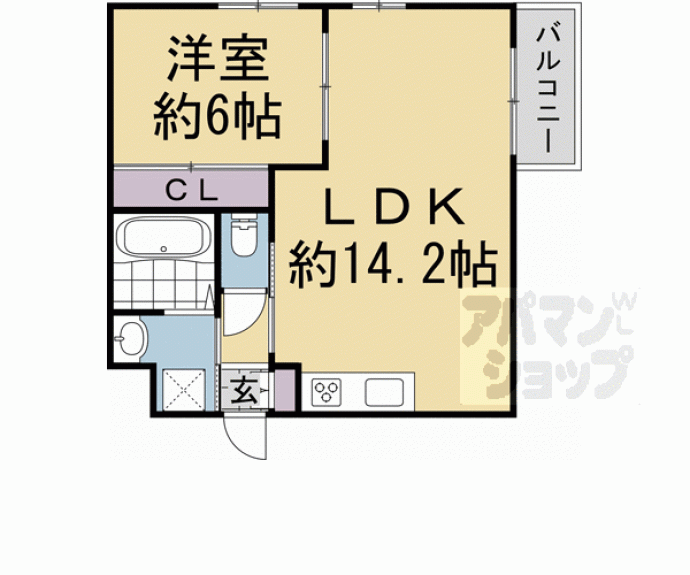 【北山インフィニティ】間取