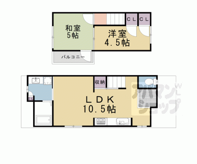 【ＮＯＲＤＩＣ　ＨＯＵＳＥ　鷹峯】間取