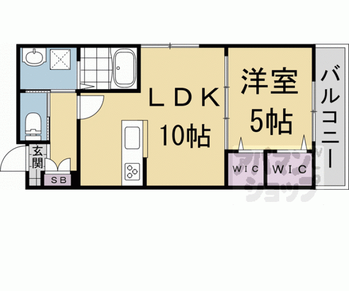 【ヘーベルメゾン鳥山】間取