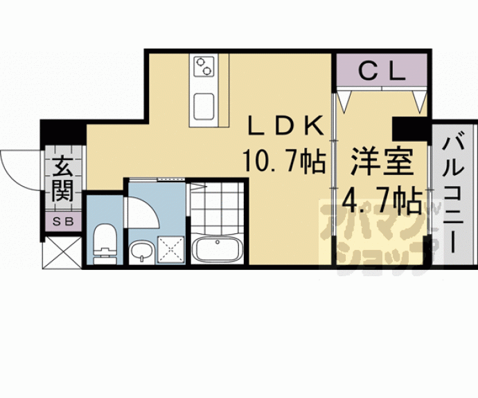 【シエルコート北山】間取