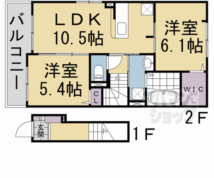 【ボーテ・アプローズ】間取