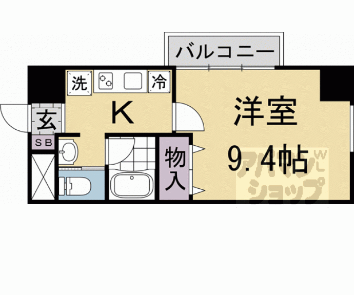 【ライズ京都北山】間取