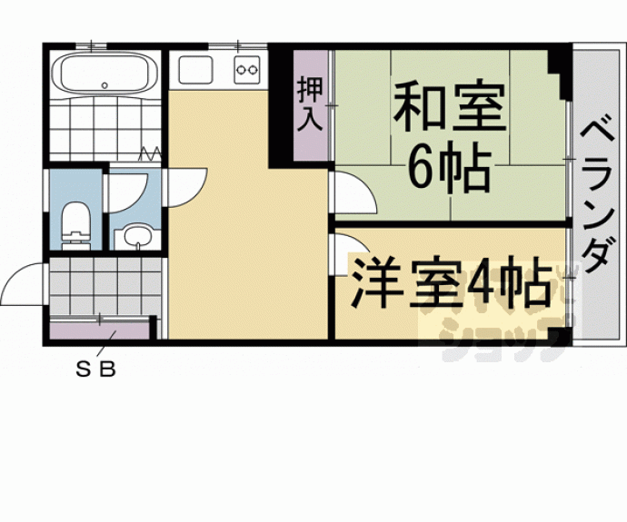 【小山マンション】間取