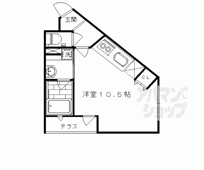 【メゾンベール】間取