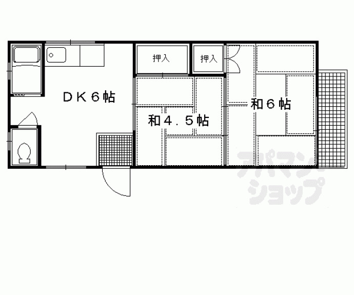 【コーポ大宮】間取