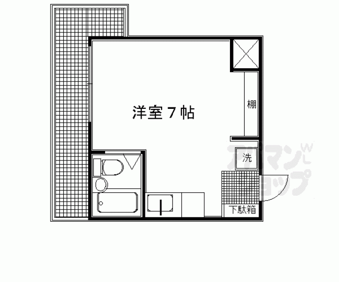 【リエス東堀川】間取