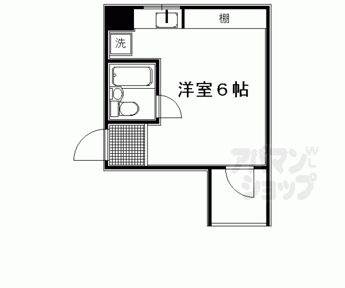 【リエス東堀川】間取