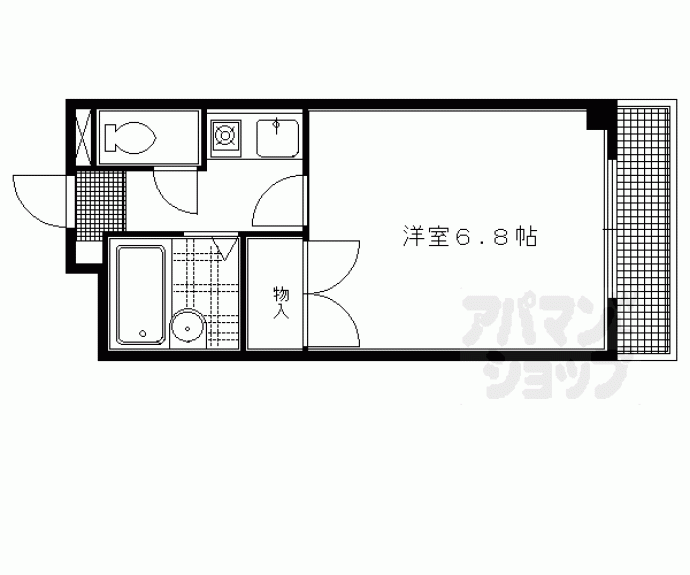 【グレーシャス２３】間取