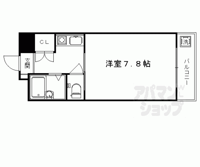 【グレーシャス２３】間取