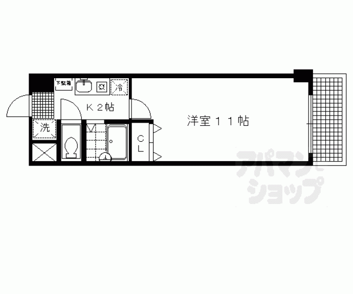 【シャン・ド・フルール】間取