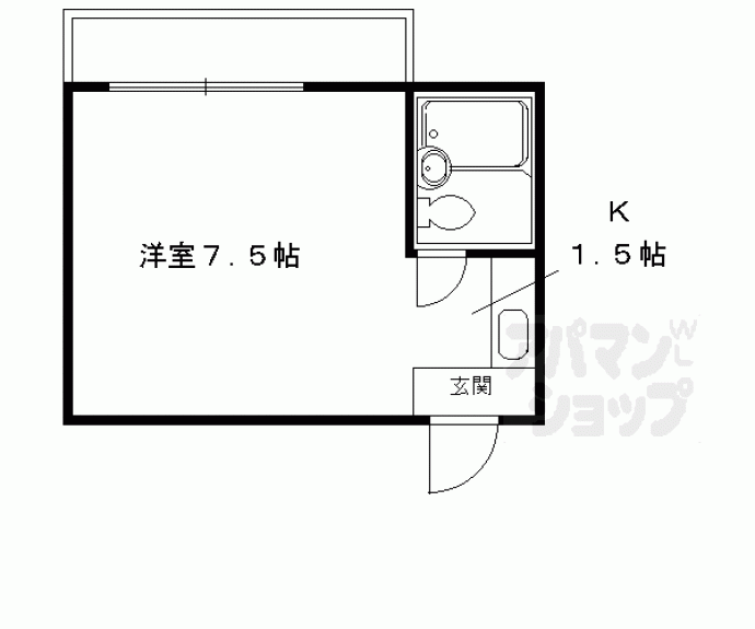 【プレジール四条】間取