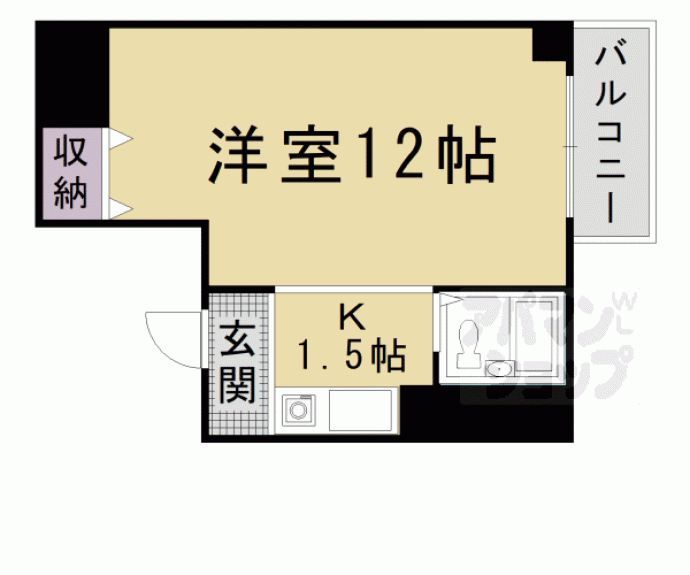 【プレジール四条】間取