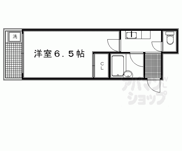 【テイクフォー西陣】間取