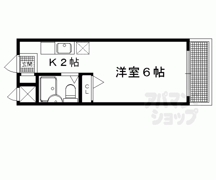 【ヴィラ御前】間取