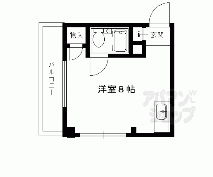 【ネオハイム出町】間取