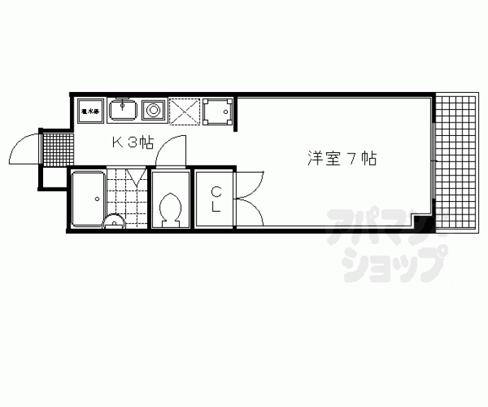 【サンライズ木野】間取