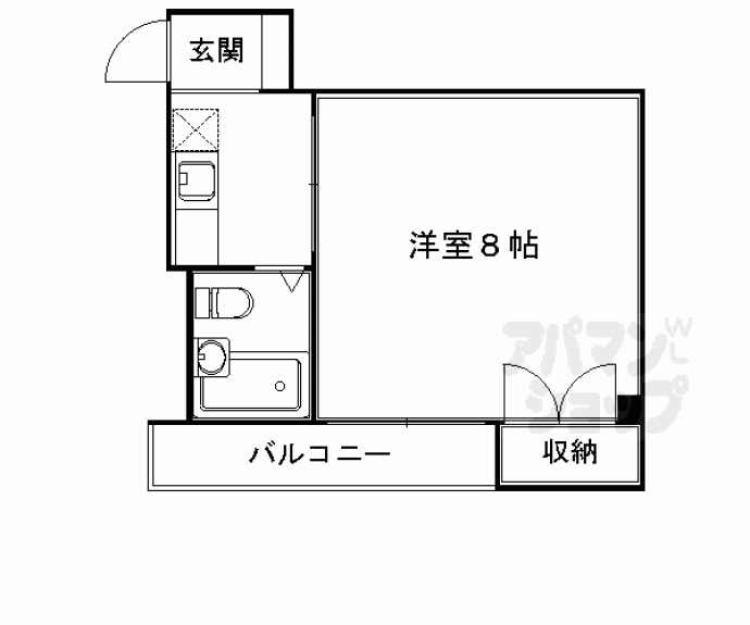 【アーバン出町】間取