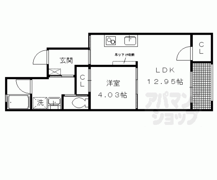 【ジランドール　すみくら】間取